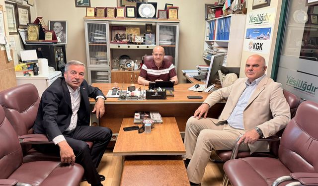 Tuzluca ve Hoşhaber Belediye Başkanlarından Ziyaret