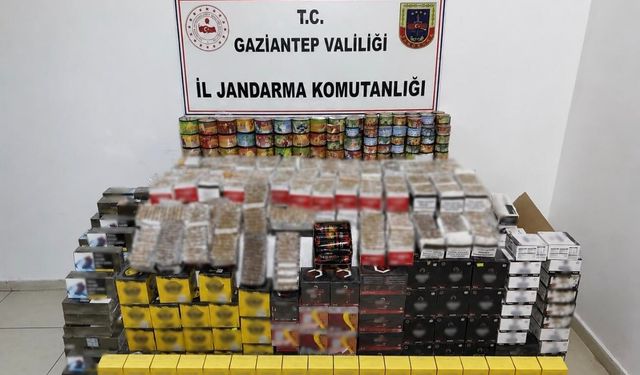 1,4 milyon TL değerinde kaçak malzeme ele geçirildi: 3 gözaltı