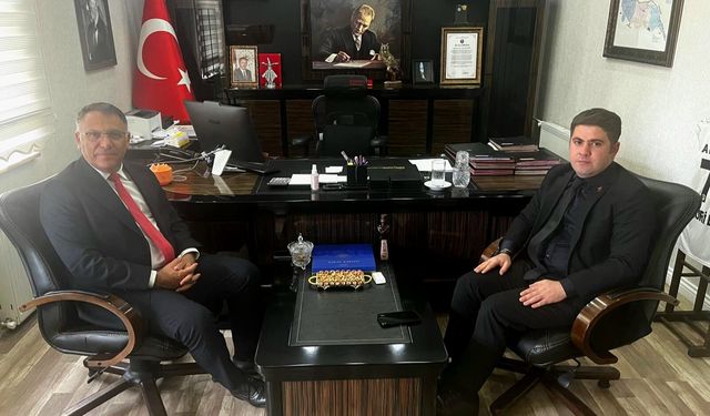 Rektör Gürel’den Vali Yardımcısı Ahmet Nuri Demir’e Ziyaret