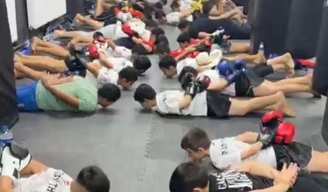 Yaycı Spor Kulübü Sporcularından Zorlu Muay Thai Eğitimi