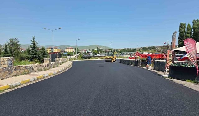 Ardahan'da Kongre caddesi trafiğe kapatıldı