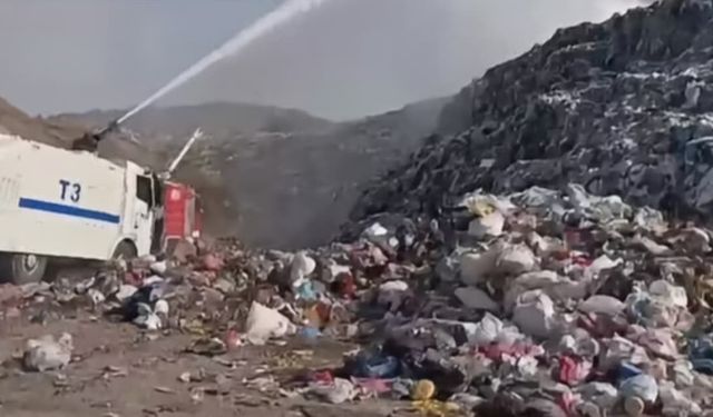 Iğdır'da Çöp Tesisinde Korkutan Yangın: TOMA'lar Müdahaleye Katıldı