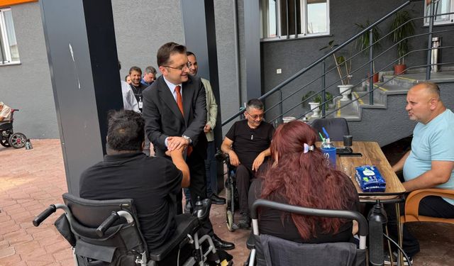 Kaymakam’dan Bakıma Muhtaç Kişilere Ziyaret