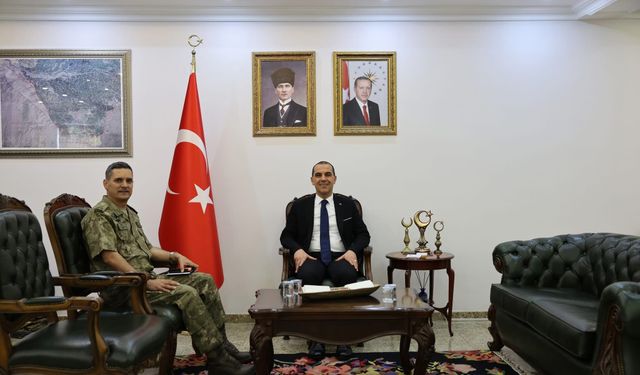 Paşa’dan Vali’ye Ziyaret