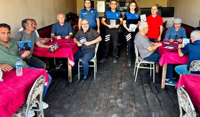 Susuz'da emniyet ve jandarmadan ortak bilgilendirme