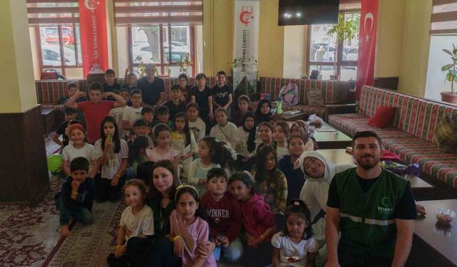 Yeşilay Kars Şubesi, Kur'an kursu öğrencileriyle buluştu