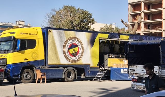 Fenerbahçe TIR’ı Iğdır’da Taraftarlarıyla Buluştu