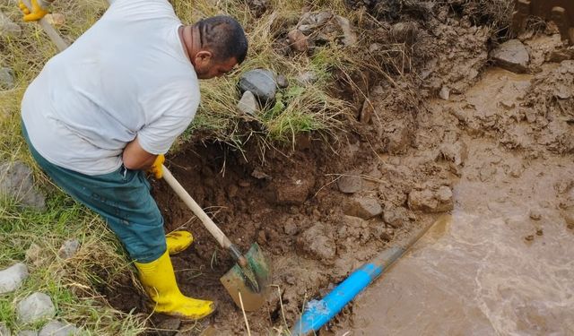 Iğdır’da 3 Köyde: İsale Hattı Onarıldı, İçme Suyu Yeniden Verilmeye Başlandı