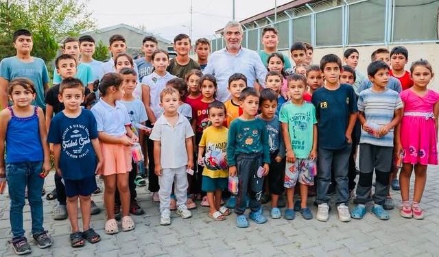 Aralık Aşağıçiftlik’te Alagöz’e Çocuk Sevgisi