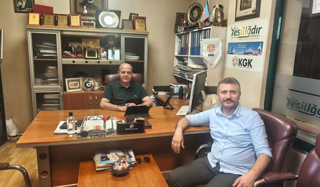 CHP İl Başkanı Halil İbrahim Artantaş’tan Gazetemize Ziyaret