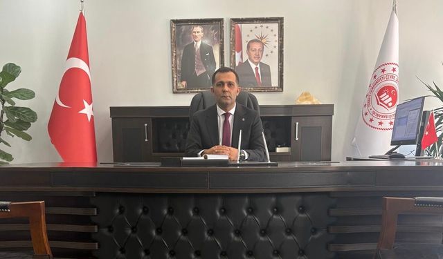 Çevre Müdürü Muhammed Bektaş Görevine Başladı