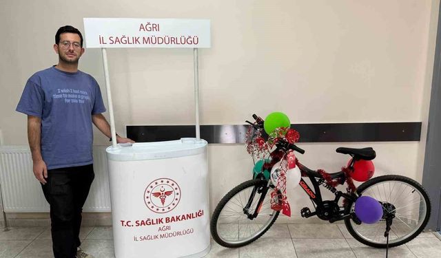 Ağrıda sağlıklı yaşam hamlesi: ''Sigarayı bırak, Bisikleti kap''