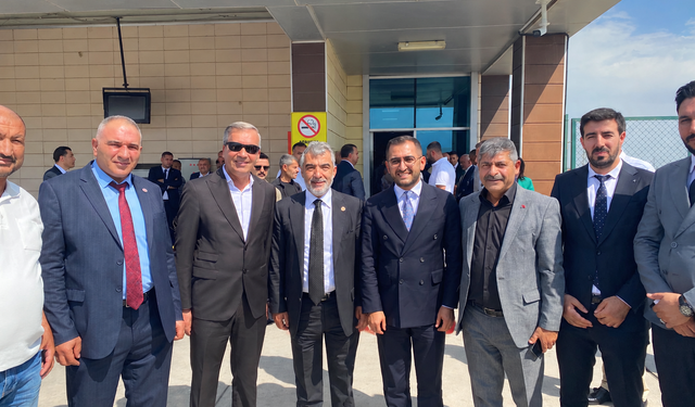 Cantürk Alagöz ile Doğu Gaz Genel Müdürü Serhat Demircan da Iğdır’a Geldi
