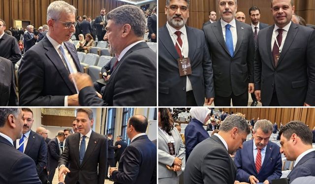 İl Başkanı Ayaz, İl Başkanları Toplantısında Bakanlarla Buluştu, Şehrin Sorunlarını Dile Getirdi
