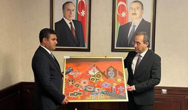 Başkonsolos Asip Kaya, Nahçıvan’a Veda Etti
