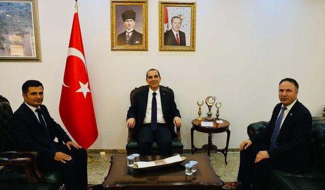 Toprak Mahsulleri Ofisi Başmüdüründen Valiye Ziyaret