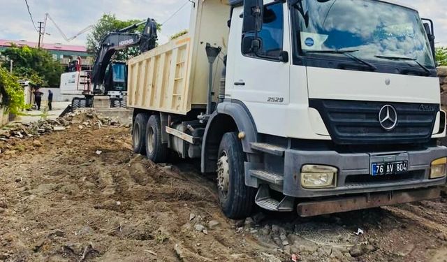 Iğdır Belediyesinden Asfalt Hazırlığı