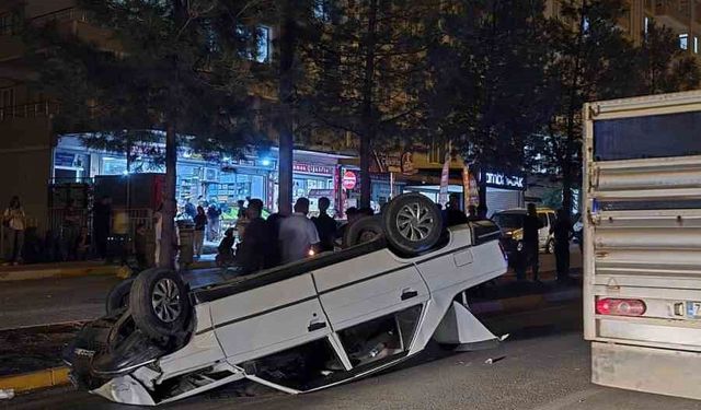Trafik kazası: 1 yaralı