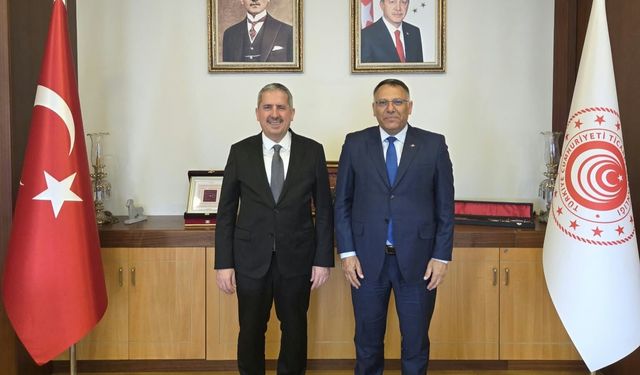 Rektör Gürel’den Ticaret Bakanlığına Üst Düzey Ziyaret