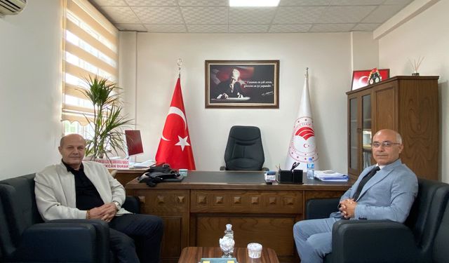 Doğa Koruma ve Millî Parklar Müdürü Aziz Durak’a Hayırlı Olsun Ziyareti