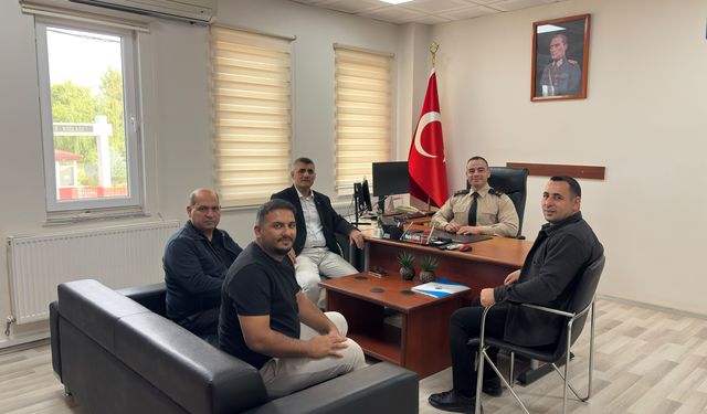TÜRK BÜRO-SEN’DEN IĞDIR ASKERLİK ŞUBE BAŞKANI ÜSTEĞMEN BORA TÜRE’YE ZİYARET