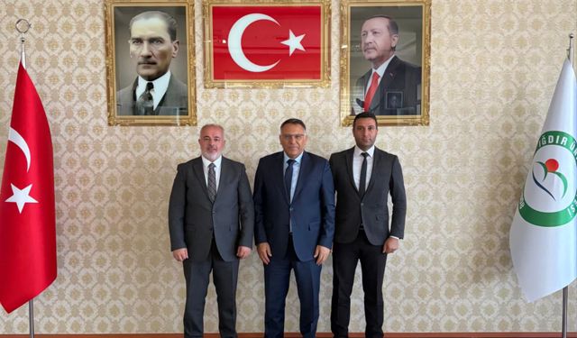 İŞKUR İl Müdürü Sami Bal’dan Rektör Gürel’e Ziyaret