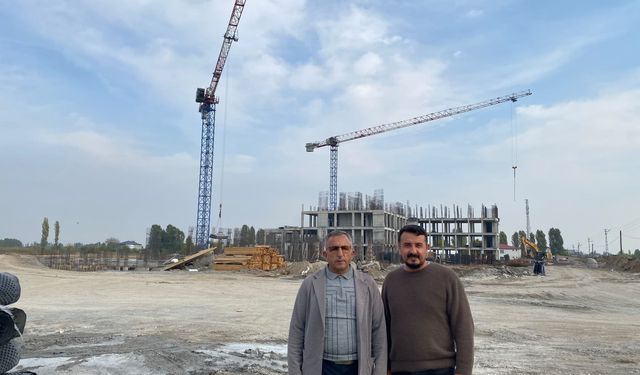 Iğdır Adalet Sarayı Hız Kesmeden İlerliyor