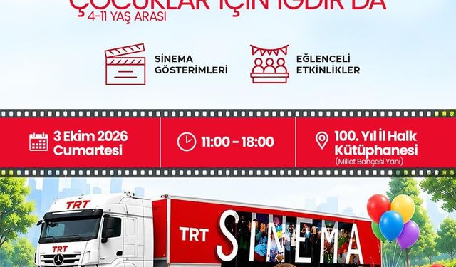 TRT Sinema Tırı Iğdır’daki Çocuklarla Buluşmaya Hazırlanıyor!