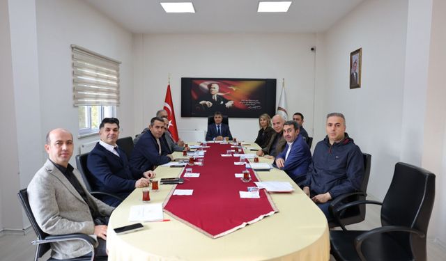 Iğdır İl Özel İdaresinde Yatırım ve Projeler Masaya Yatırıldı