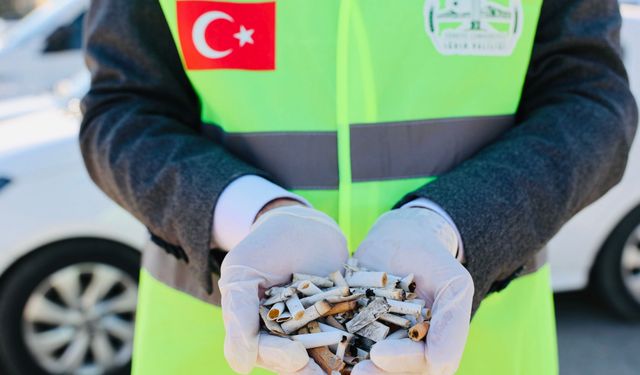 Çevre Temizliğinde İzmarit Öne Çıktı