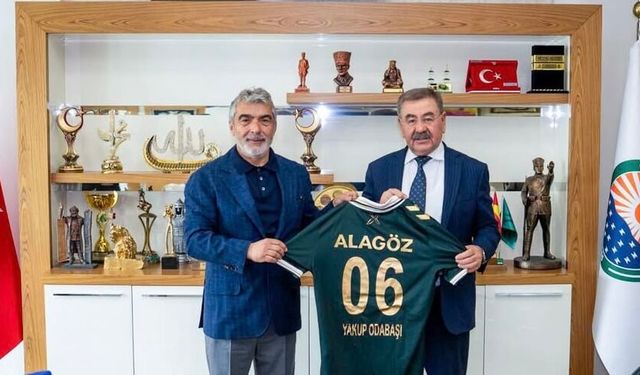 Cantürk Alagöz’den Gölbaşı Belediye Başkanı Yakup Odabaşı’na Ziyaret
