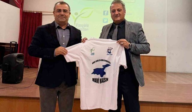 Van Gölü'nün korunması okul sıralarına taşındı