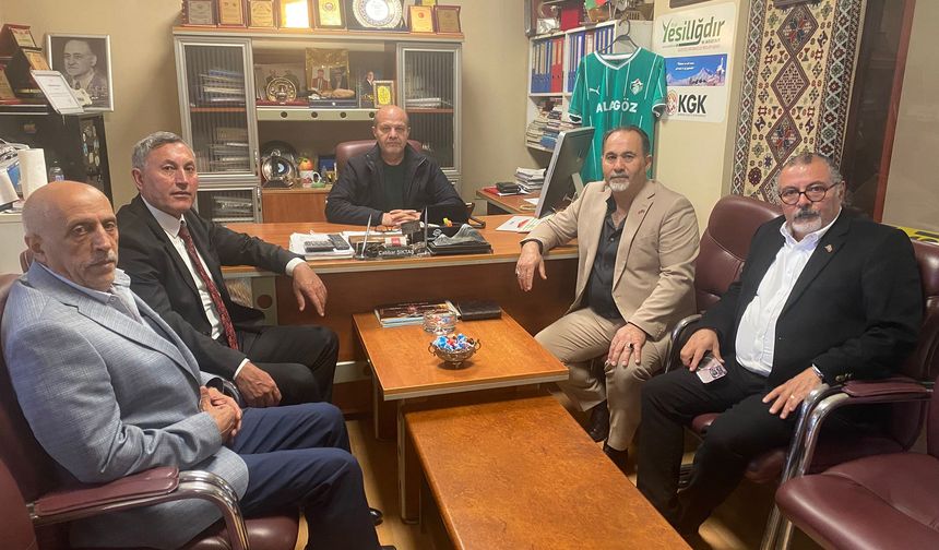 Bursa Iğdır Kültür ve Sosyal Yardımlaşma Derneğinden Gazetemize Ziyaret