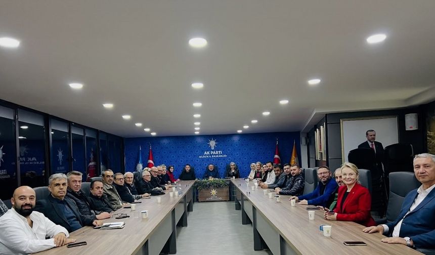 AK Parti heyetinde yol haritası belirlendi