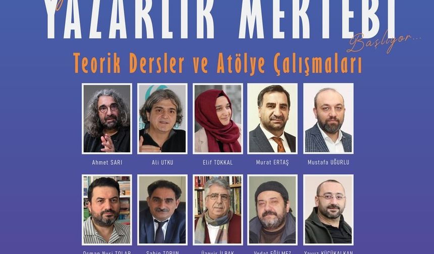 Erzurum Yazarlık Mektebine başvurular başlıyor