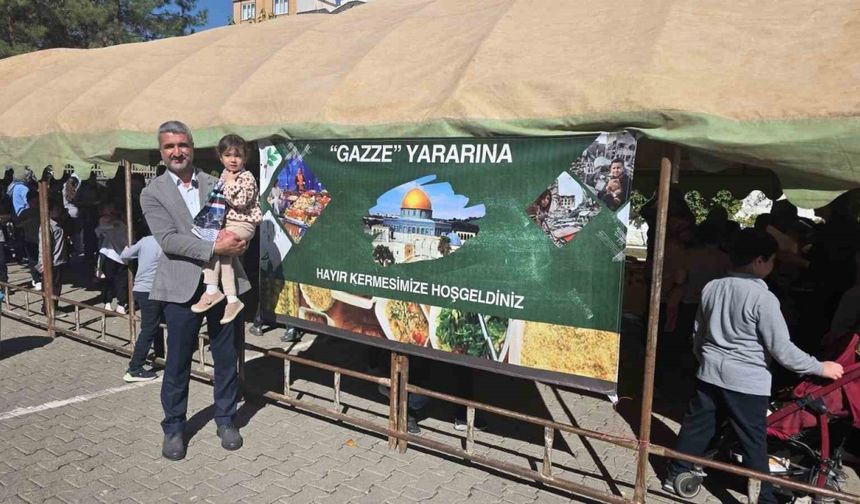Siverek’te Gazze yararına etkinlik düzenlendi