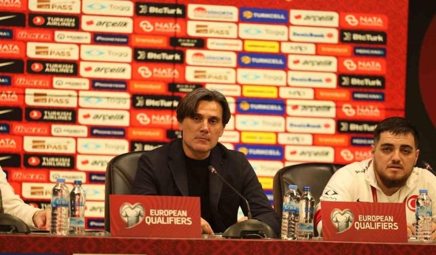 Vincenzo Montella: "İlk yarıda maçı bitirmek beni mutlu etti"