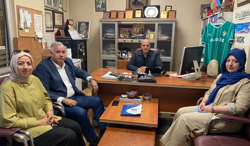 Şehit Gazi Sen’den Gazetemize Nezaket Ziyareti