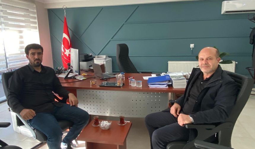 Gazeteci Cabbar Şıktaş’tan Doğugaz Iğdır Dağıtım Müdürüne Ziyaret