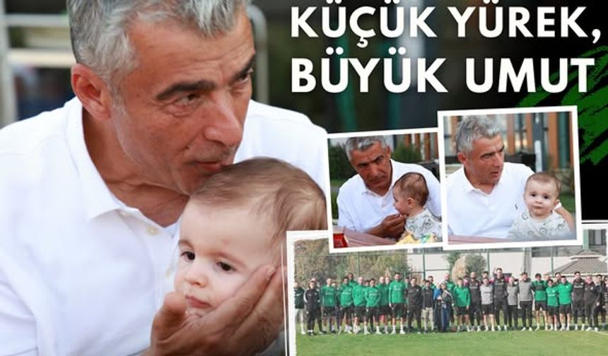 SMA Hastası Mustafa Talha’ya Iğdır FK’dan Anlamlı Destek