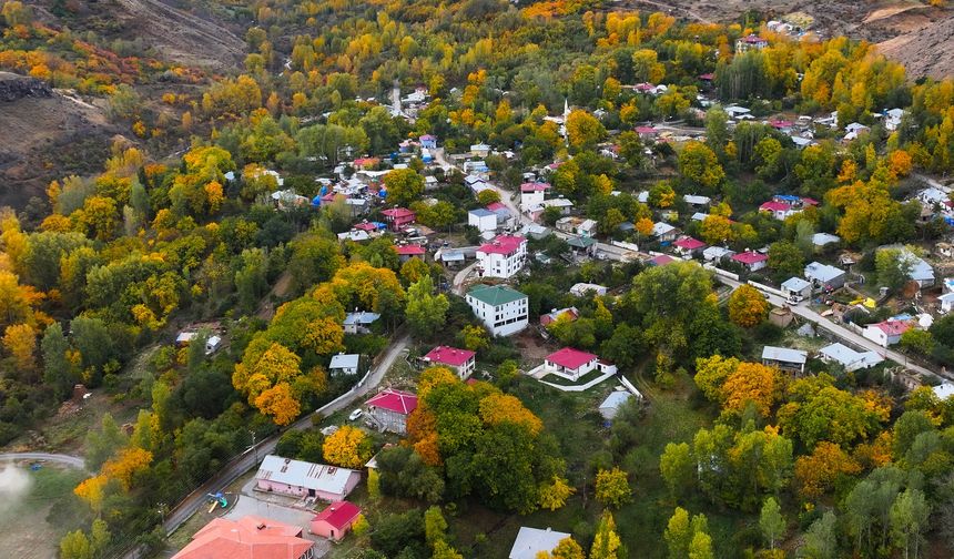 Iğdır’da Kartpostallık Sonbahar Güzelliği Yaşanıyor