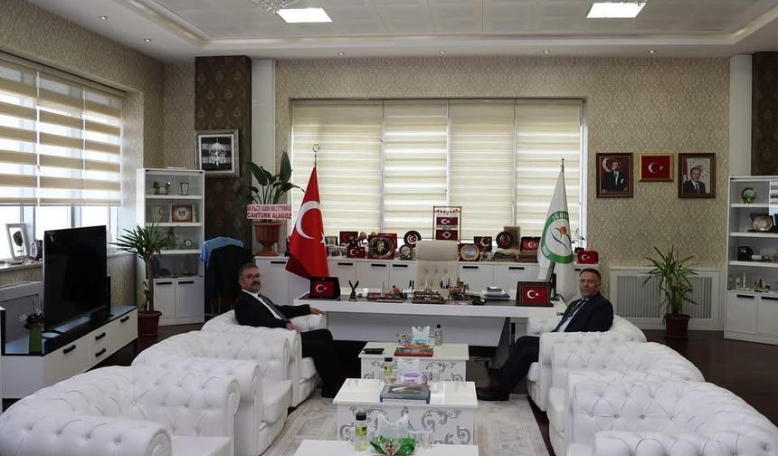 Vali Turan’dan Rektör Gürel’e Ziyaret