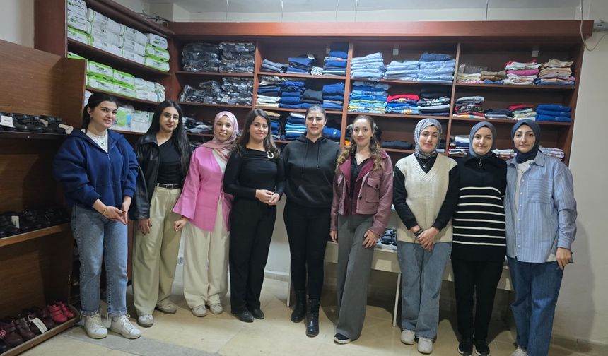 Üniversite Öğrencilerinden Denetimli Serbestlik Sosyal Marketine Düzenleme