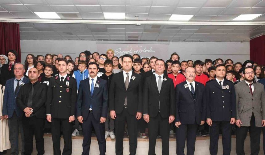 Beylikova’da 10 Kasım Atatürk’ü anma programı düzenlendi