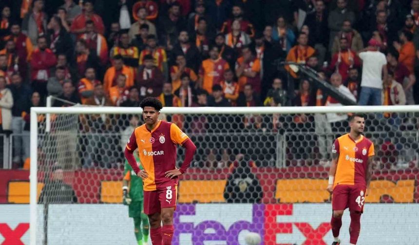 Galatasaray’ın evindeki 33 maçlık yenilmezlik serisi sona erdi