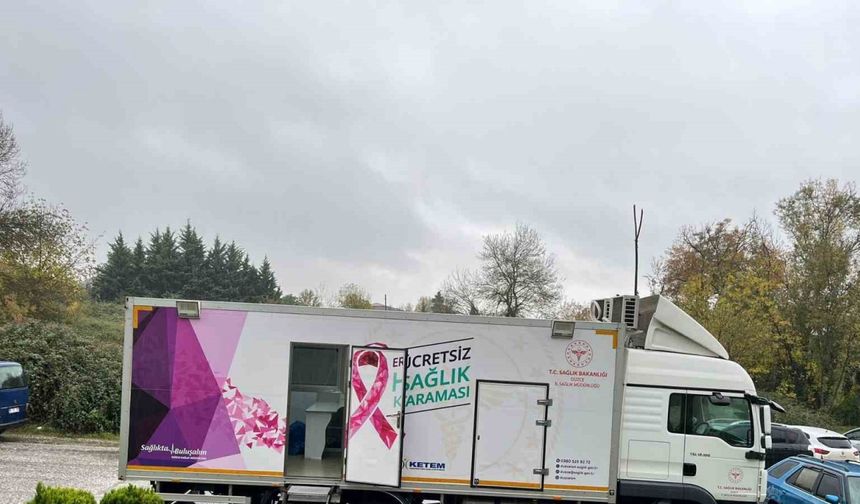 Sağlık vatandaşın ayağına gidiyor taramalar ücretsiz yapılıyor