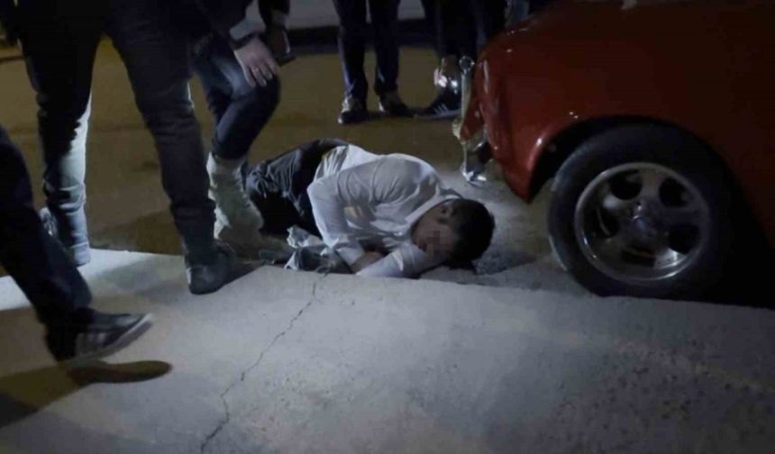 Yol ortasında palalı saldırı: 1 ağır yaralı