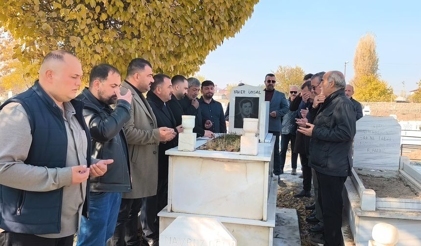 MHP Eski İl Başkanı Yaver Ünsal, Vefatının 28. Yıl Dönümünde Anıldı