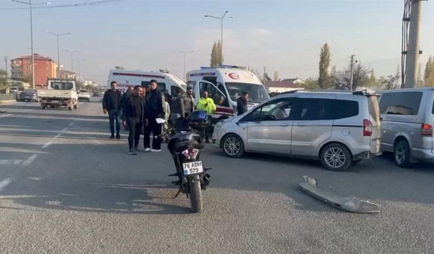 Iğdır’da Trafik Kazası: DSİ Önünde Maddi Hasarlı Trafik Kazası
