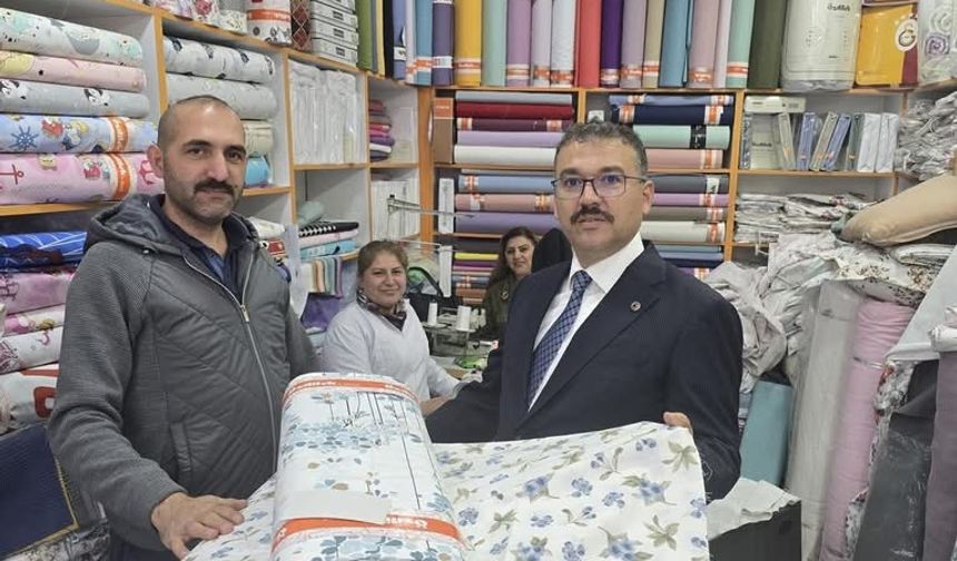 Vali Turan Esnafla Buluştu